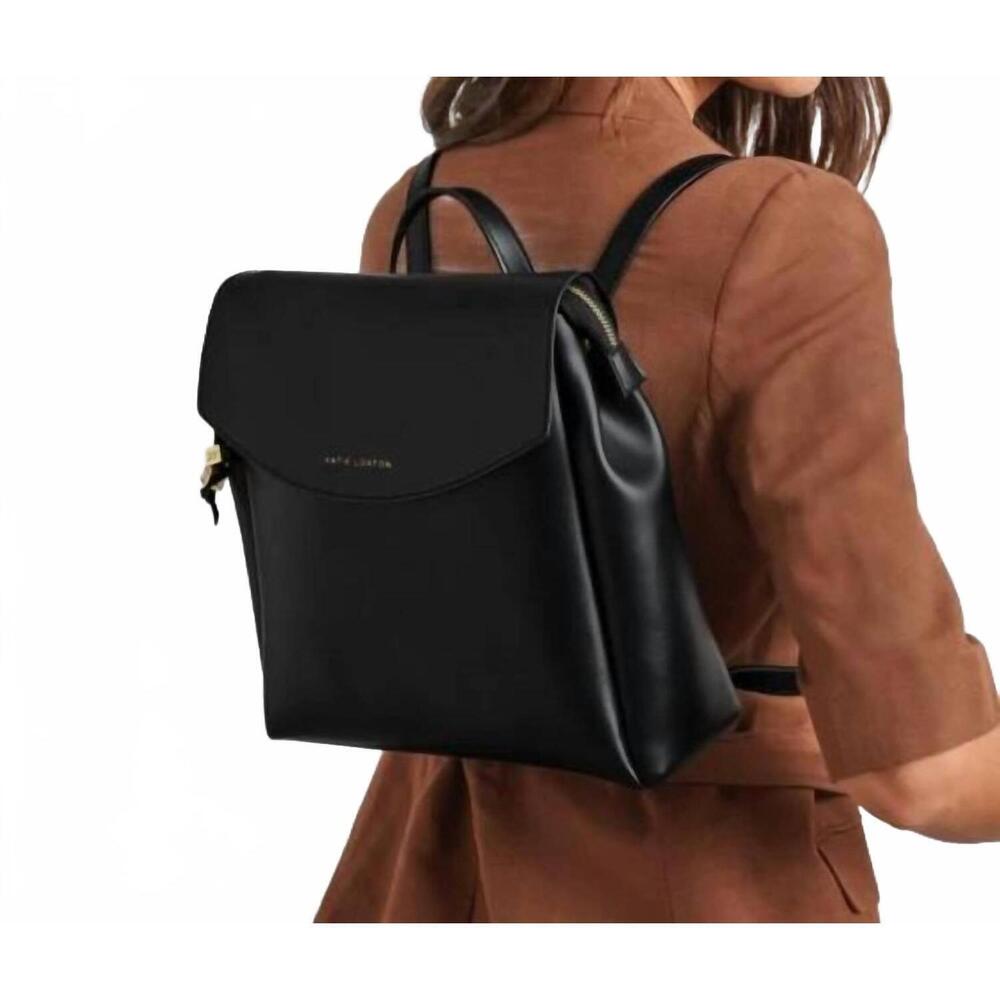 NEW KATIE LOXTON women's nadia medium backpack in black